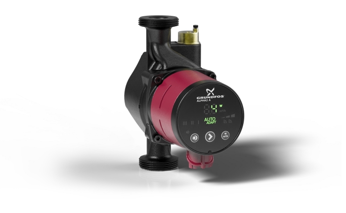 Циркуляционный насос Grundfos ALPHA2 25-60 A 180 воздухоотделитель Энергосберегающий  