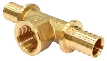 Stout Тройник-переходник с ВР 25xR 3/4"  