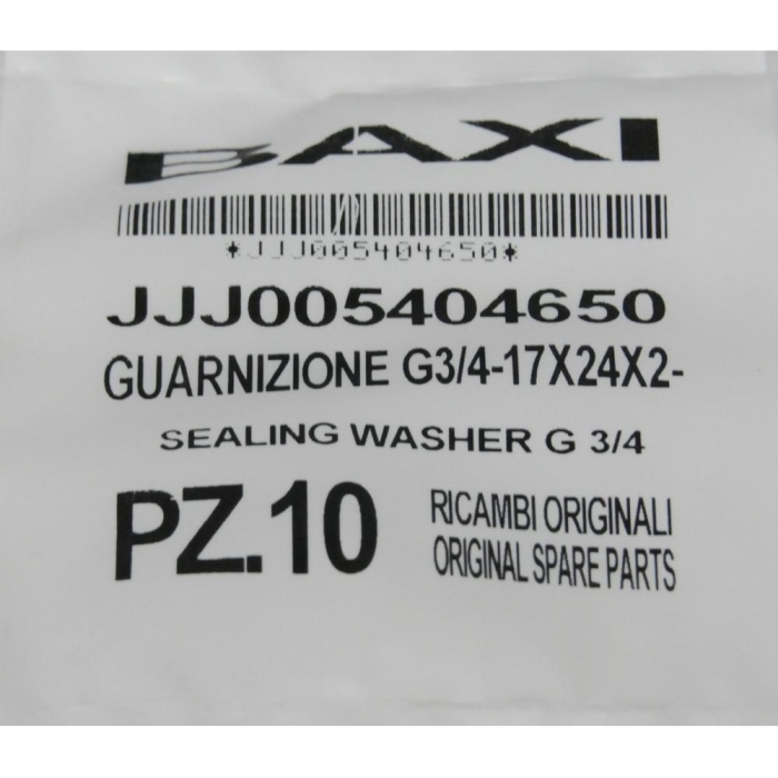Baxi Уплотнение G. 3/4 17x24x2  