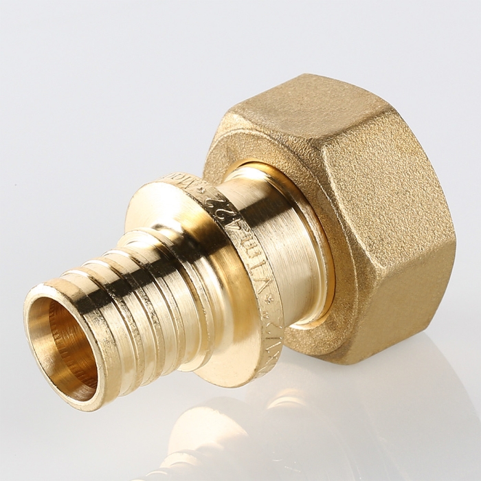 Valtec VTm.422.BG.002005 Соединитель надвижной с накидной гайкой 20(2,8) х 3/4  