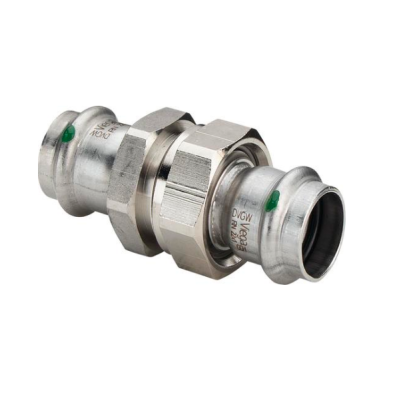 Viega Муфта разборная пресс 28 нерж., плоская прокладка