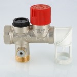 Valtec Группа безопасности бойлера (группа 1/2 + сифон)  