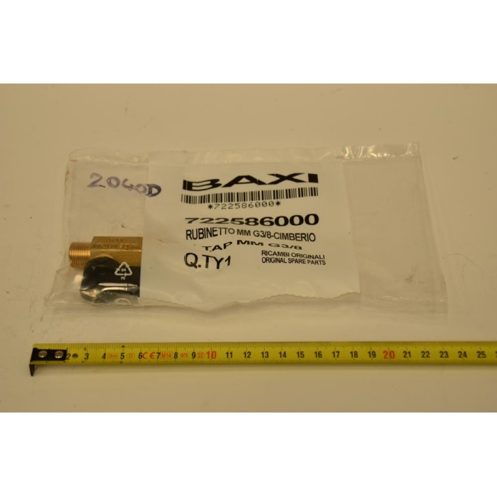   Baxi Кран наполнения системы в сборе G 3/8  