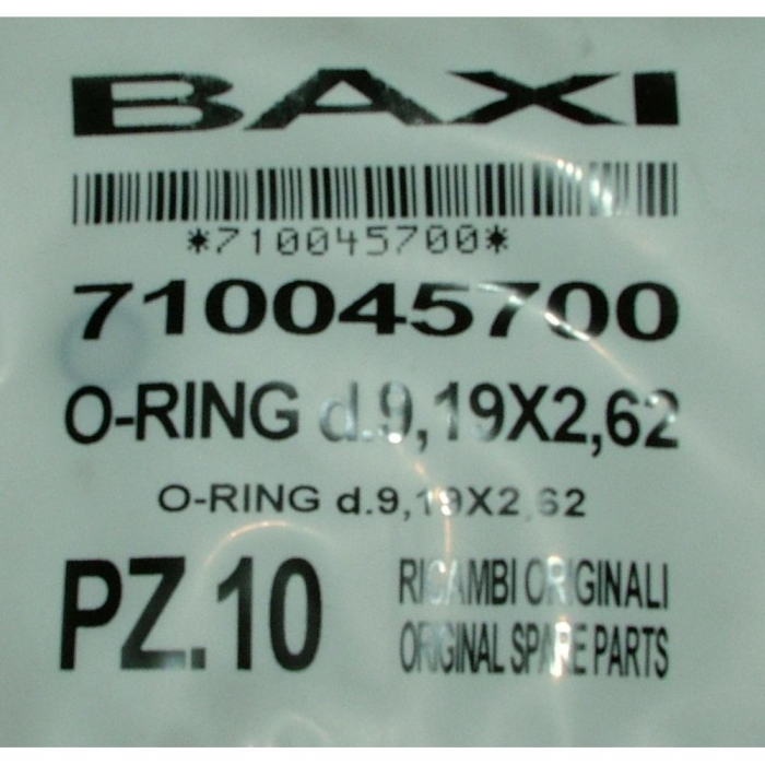   Baxi Уплотнение кольцевоеd.9,19 X 2,62  