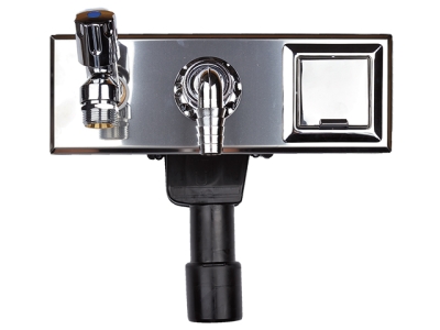 HL 406E Сифон для стиральной машины с подсоединителем к трубопр. и розеткой 220 V