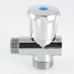 Valtec Вентиль-тройник для подкл. с/т приборов 1/2"х3/4"х1/2"  