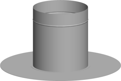 Wolf Дымоход Колпак для плоской кровли DN225 из нержавеющей стали