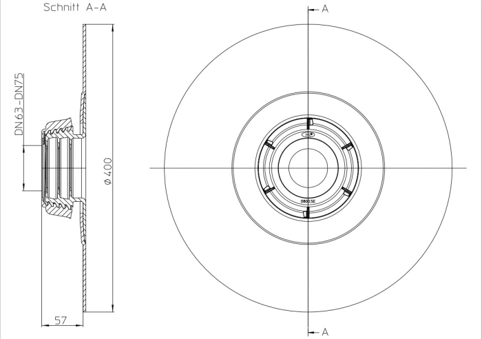 HL 800/63-75 Газоводонепроницаемая зластичная мембрана для прохода через фундамент (ПОЛИМЕРБИТУМНАЯ), DN63-75  