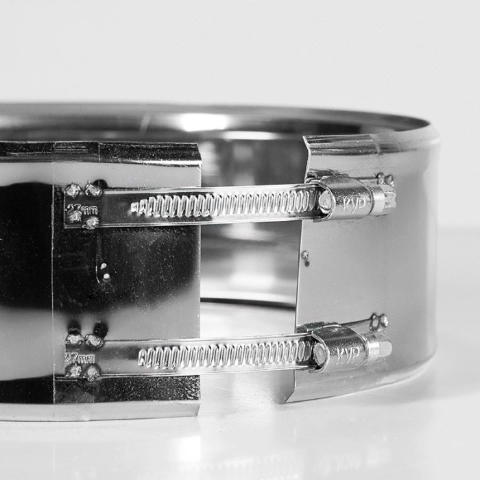 Элемент для монтажа дымохода Дымофф Хомут 480 AISI430 0.5мм  