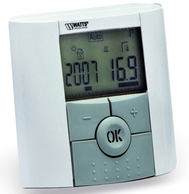 Watts Радиотермостат BTDP-RF с ЖК дисп. с подс., програм.