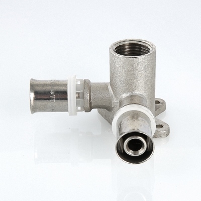 Valtec Крестовина пресс 20х16х20х16  