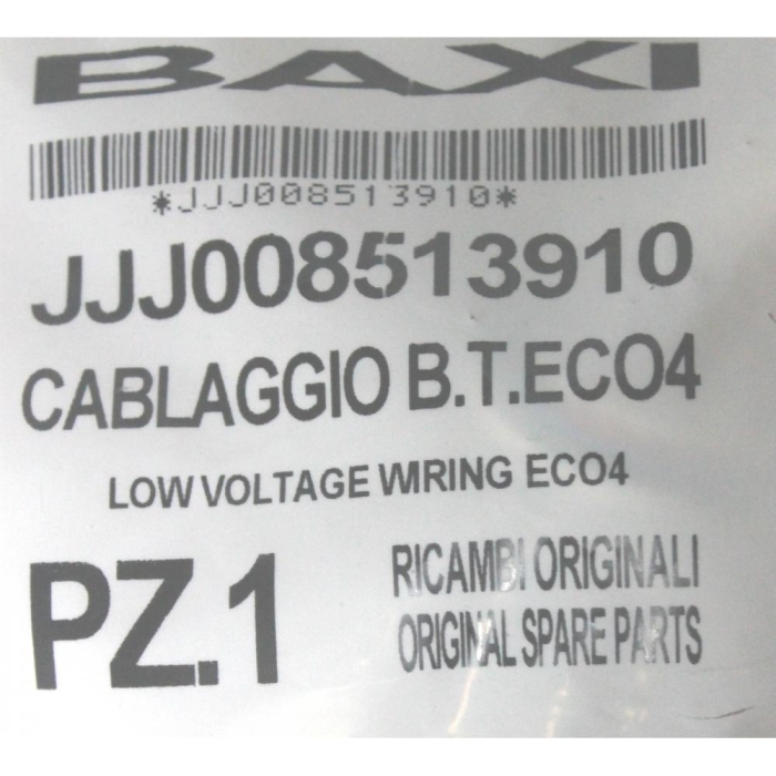 Baxi Проводка электрическая низковольтная (От разъема платы Х5 к модулятору, клеммной колодке, датчику (8513910)  