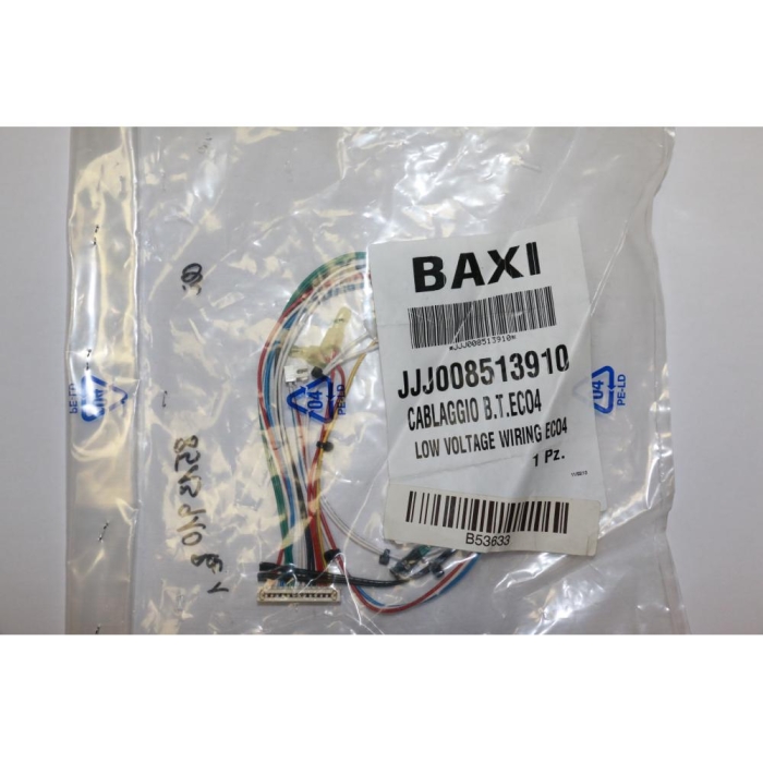 Baxi Проводка электрическая низковольтная (От разъема платы Х5 к модулятору, клеммной колодке, датчику (8513910)  