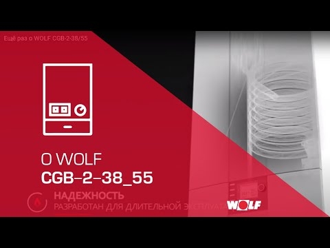 Конденсационный котёл Wolf CGB-2 38  