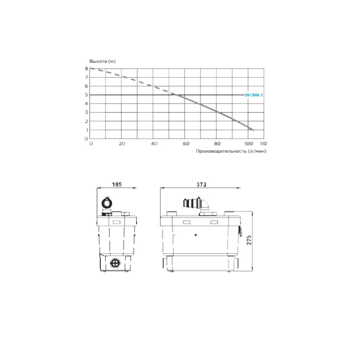 Канализационная установка SFA SANIVITE  