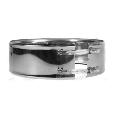 Элемент для монтажа дымохода Дымофф Хомут под растяжку 330 AISI430 0,5мм