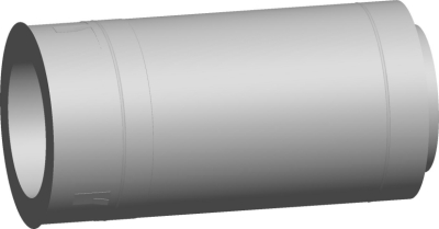 Wolf Дымоход Проход через стену DN250/350 L:500 мм, для концентрической дымовой трубы, из нержавеющ.