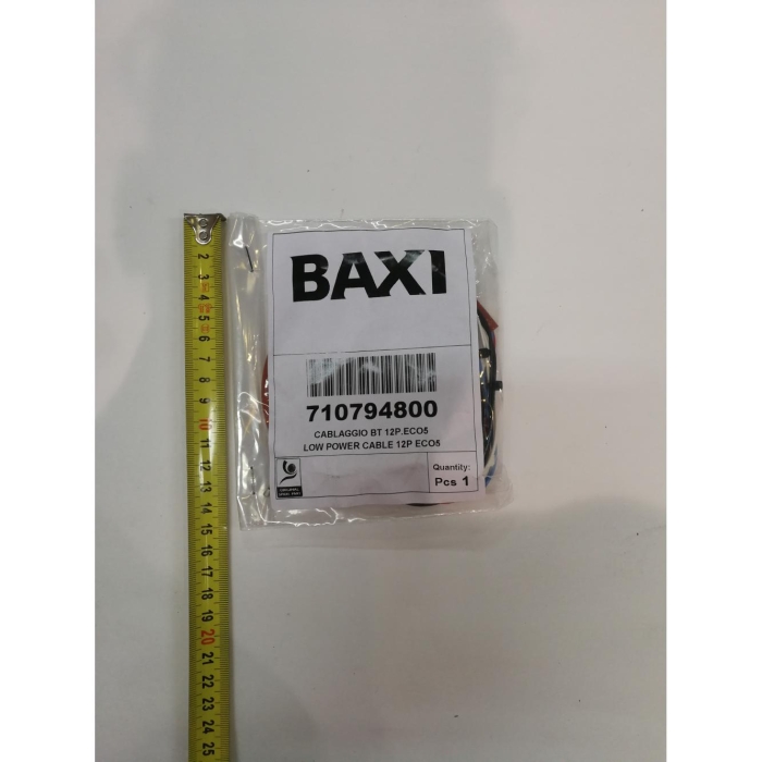   Baxi Проводка электрическая низковольтная (Разъем платы Х4 к модулятору, датчику NTC, гидр. прессостату (710672100)  