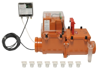 HL 712.2EPC Канализационный затвор с эл. приводом, с подключением к компьютеру DN125