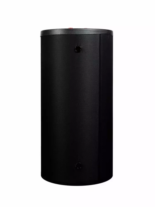 Бойлер косвенного нагрева Federica Bugatti INOX 1000, 150 литров, чёрный (бак в баке)  