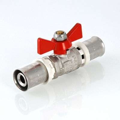 Valtec Кран шар. под пресс, рукоятка бабочка 16