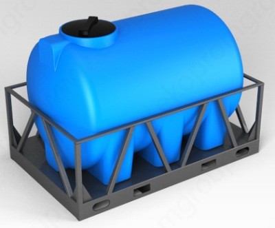 Ёмкость спецназначения Экопром H 2000л в обрешетке