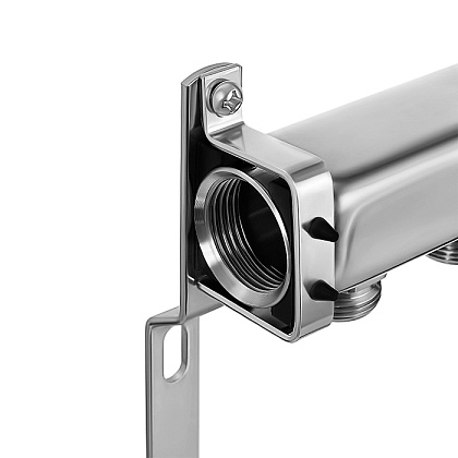 Комплект коллекторов Hoobs, нерж. сталь, без регулировки, 1х3/4-4 вых  