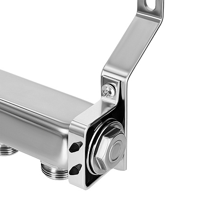 Комплект коллекторов Hoobs, нерж. сталь, без регулировки, 1х3/4-4 вых  