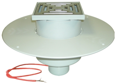 HL 62.1BP/5 Кровельная воронка с электрообогревом, для ПВХ мембран, DN160