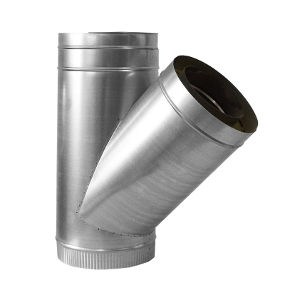 Сэндвич дымоход Дымофф Тройник сэндвич 135 260*180 Цинк/AISI430 0.5мм