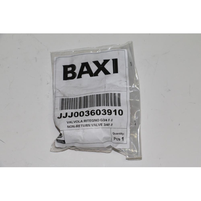   Baxi Клапан обратный G3/4  