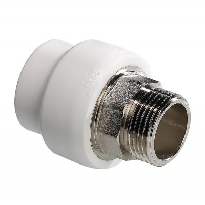 Valtec Соединитель PPR под ключ с переходом на нар. р. 63х2