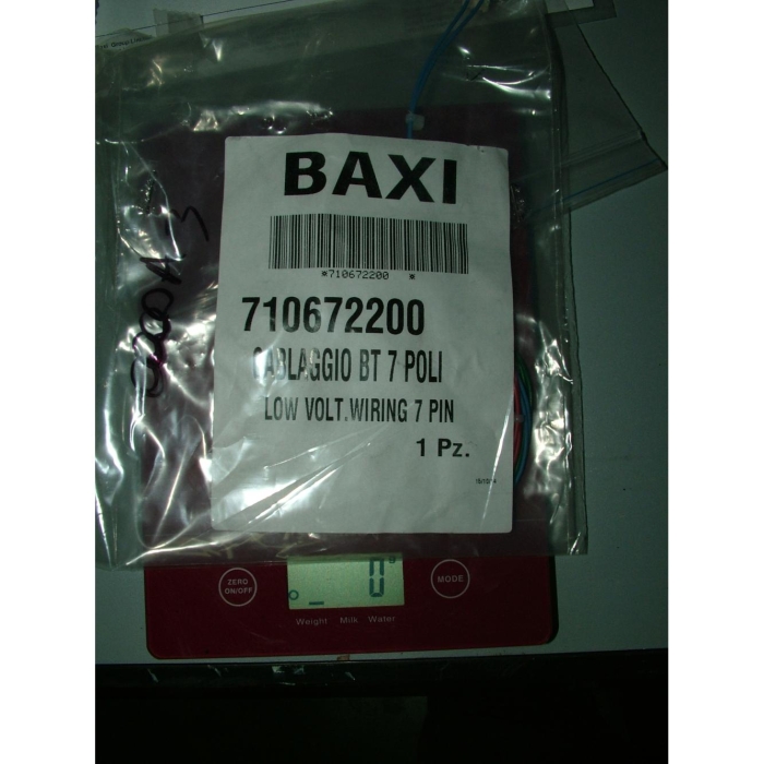 Baxi Проводка электрическая низковольтная (Разъем платы Х5 к датчику протока, датчику NTC ГВС)  