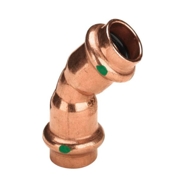 Viega Угол пресс 22 45 медь