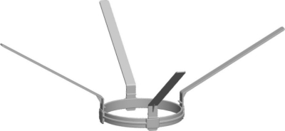 Wolf Дымоход Распорка DN160, пластик