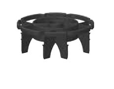 Wolf Принадлежность Решетка на дымовую трубу DN80 из полипропилена