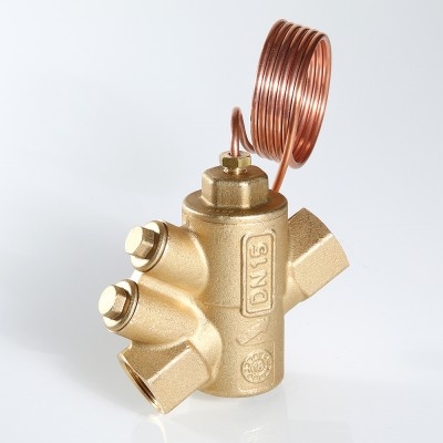 Балансировочный клапан Valtec Автоматический регулятор перепада давления фиксированный 3/4” 20 кПа  