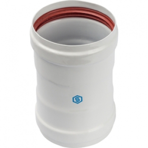 Stout Соединительный адаптер внешний с рукавом для труб DN80 п/п