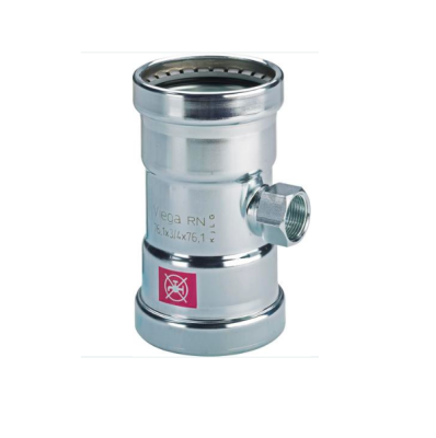 Viega Тройник пресс-В 76х3/4х76 оцинк.со стопорным кольцом