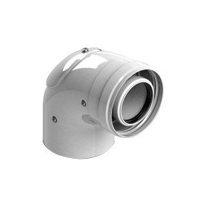 Buderus Отвод 90 град. с опорным кронштейном DN110/160 (комплектующая системы GAF-K)