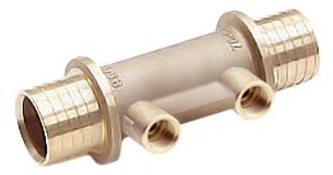 Rehau Тройник с двойным отводом 63 - Rp 1/2 - Rp 1/2 - 63