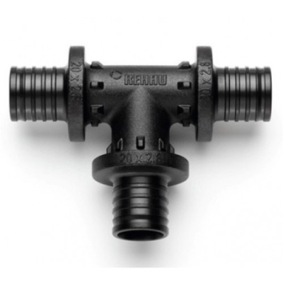 Rehau Тройник с уменьшенным боковым проходом 20-16-20 PX