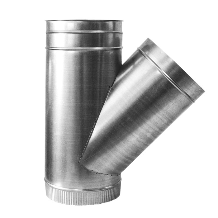 Сэндвич дымоход Дымофф Тройник сэндвич 135 260*180 Цинк/AISI409 1мм