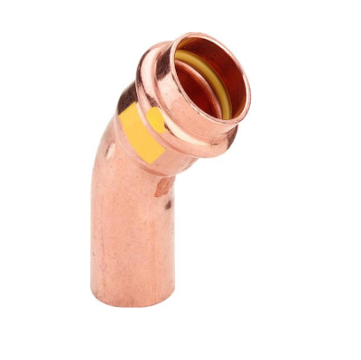 Viega Угол пресс 28 45 однораструбный медь G