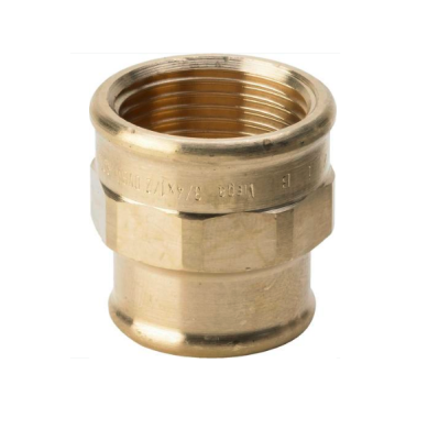 Viega Муфта ВВ 1/2x3/8 бронза