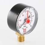 Valtec Манометр VT.TM50 Dy 50 с нижним подключением 1/4, 0-10 бар (для самоочищающегося фильтра)  