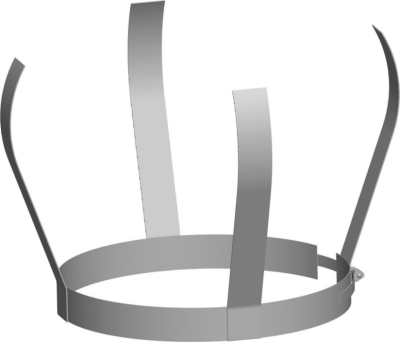 Wolf Дымоход Распорка DN250 из нержавеющей стали