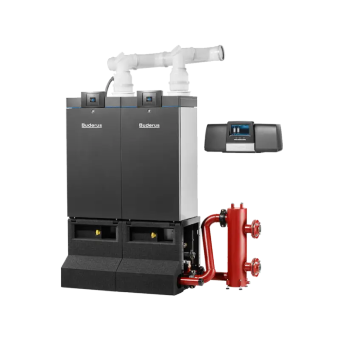 Настенный конденсационный газовый котел Buderus Logamax Plus GB272-150 H  