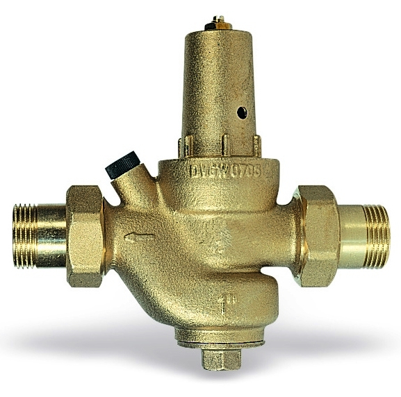 Watts Редукционный мембр. клапан DRV 15 (1/2, 30°С, 1,5….6,0бар, PN25)