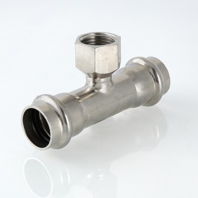 Valtec Тройник с вн.р. нерж. сталь 28х1/2  